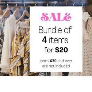 Bundle Of 4 Items For $20